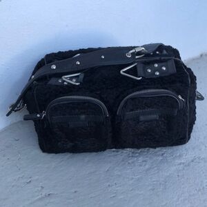 Shearling Billy Bag London